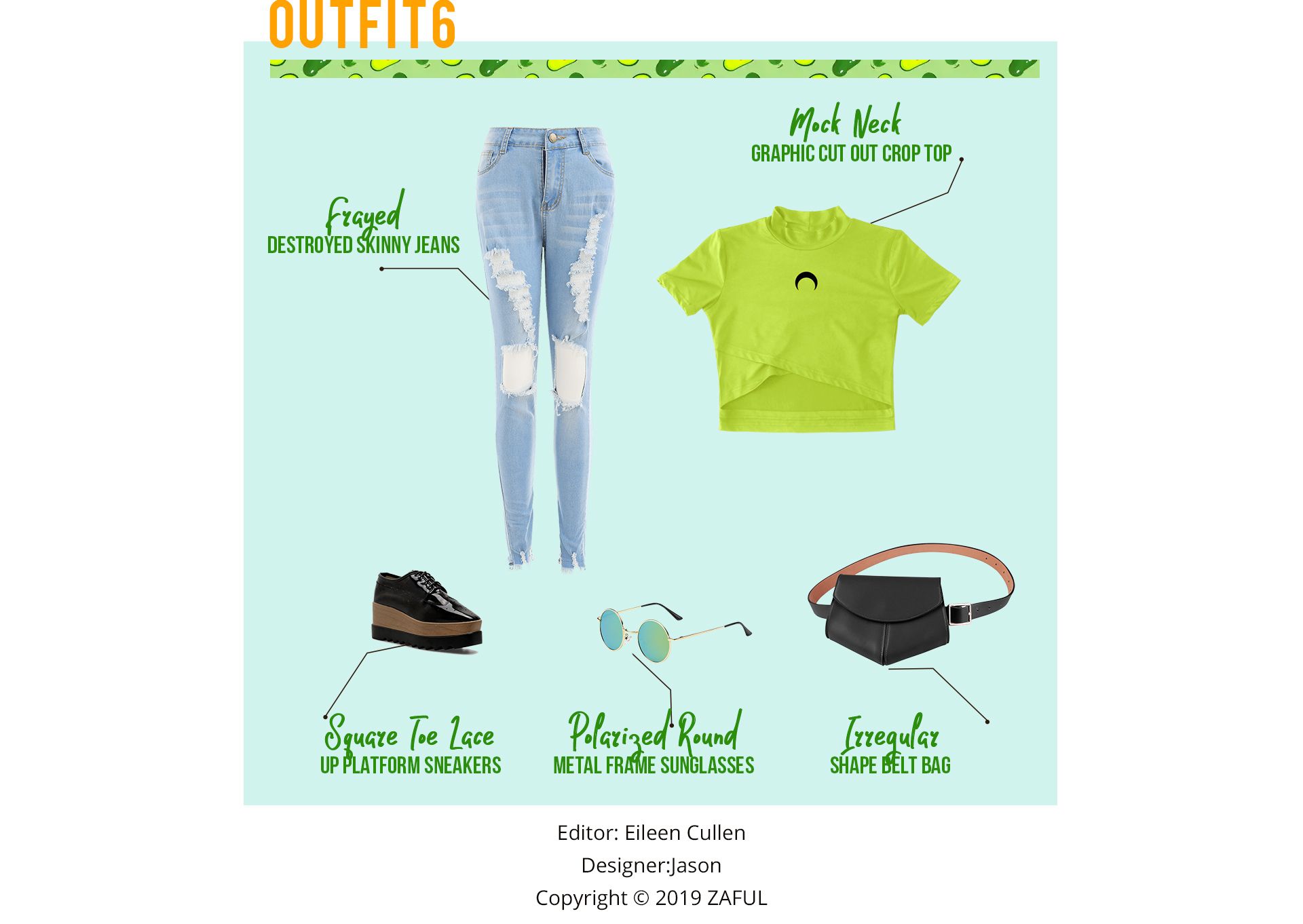 How To Wear Avocado Green?